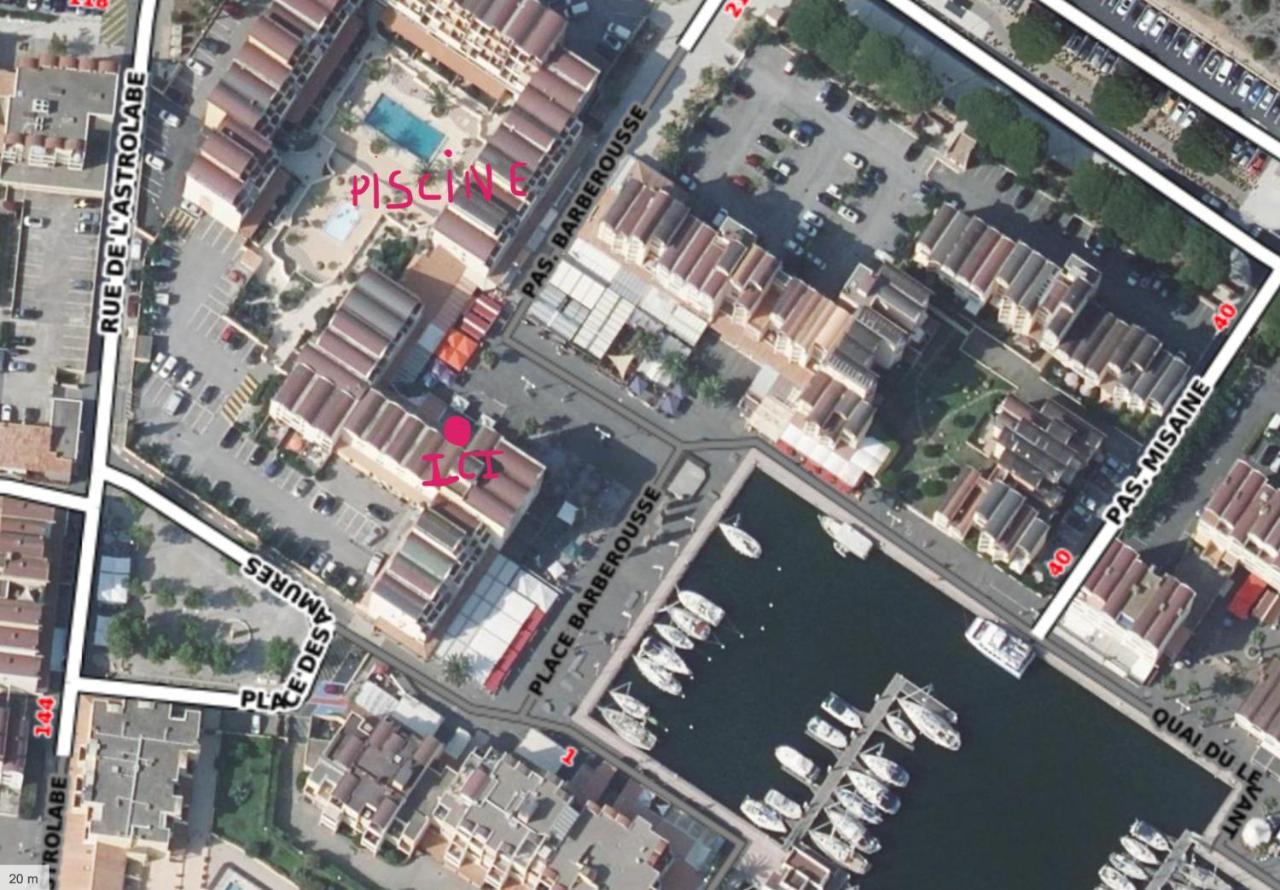 Charmant Studio Port De Gruissan Exterior foto
