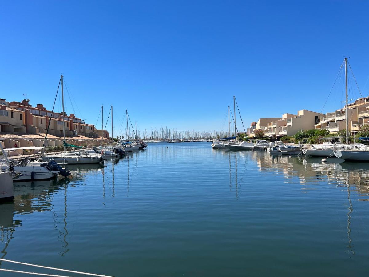 Charmant Studio Port De Gruissan Exterior foto